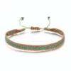 Boho style colorful braided handmade bracelet