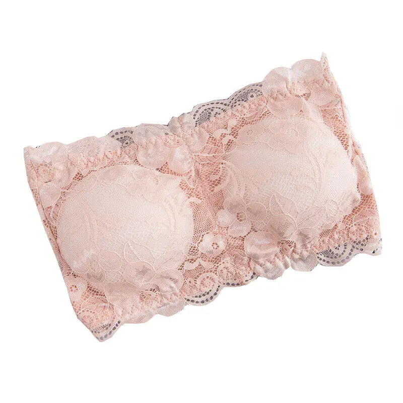 Lace Padded Tube Top Underwear