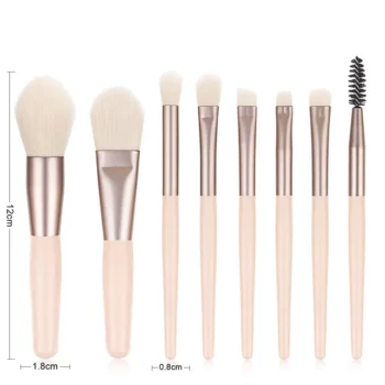 8-piece makeup brush set