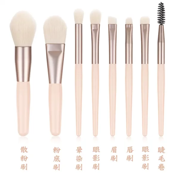 8-piece makeup brush set (10)