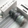 8 pieces/set of solid color tape