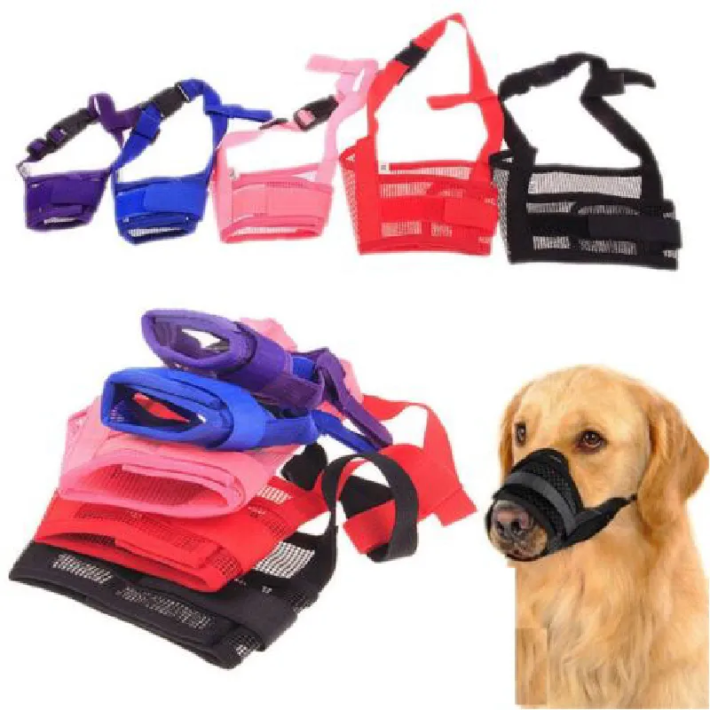 Adjustable dog muzzle