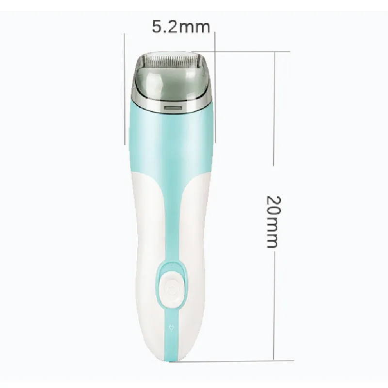 Automatic gathering baby hair trimmer