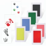 Baby Footprint Handprint Ink Pad is safe and non-toxic