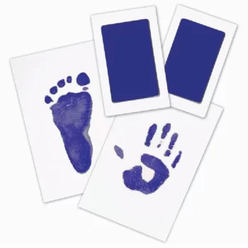 Baby Footprint Handprint Ink Pad is safe and non-toxic
