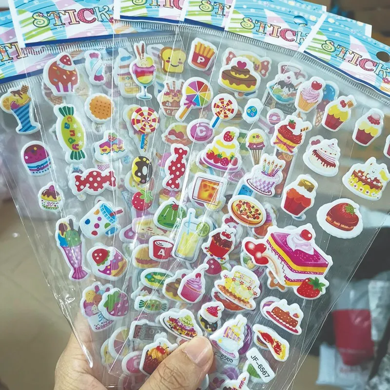 Children 3D Stickers Cartoon