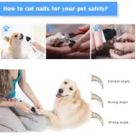 Electric pet nail clippers
