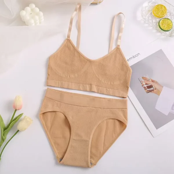 Seamless Cotton Underwear Set (2)