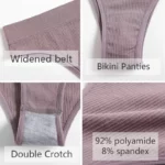 Seamless Cotton Underwear Set