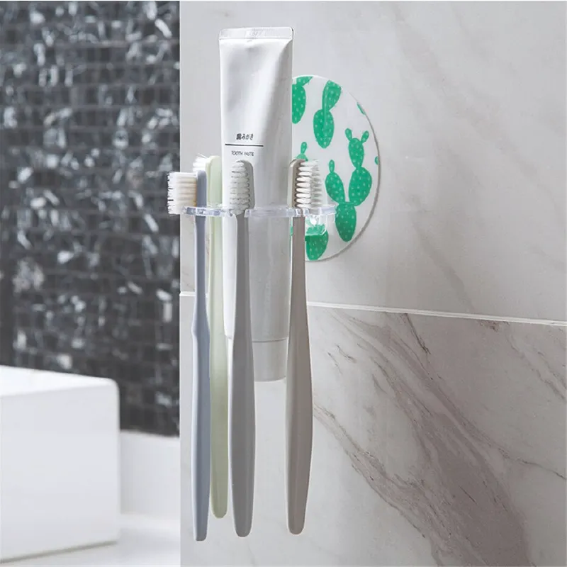 Toothbrush And Toothpaste Storage Rack