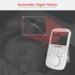 Wireless Lcd Audio Video Baby Monitor