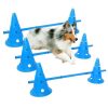 Outdoor dog training platforms