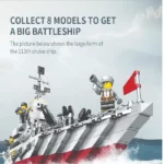 8-in-1 military battleship boy gift puzzle children toys