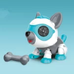 Children's Voice-activated Touch-sensing Electronic Robot Dog