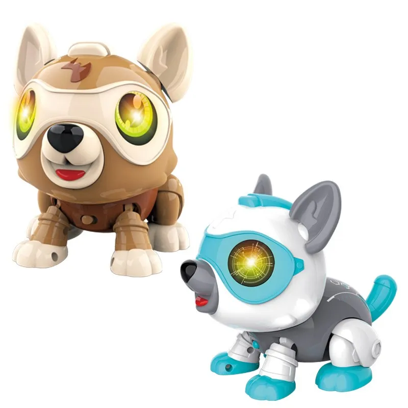 Children's Voice-activated Touch-sensing Electronic Robot Dog