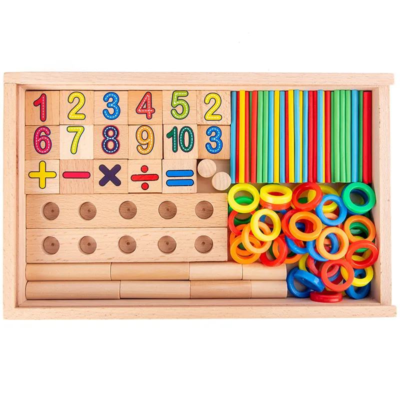 Children's Educational Toys Wooden Learning Box