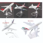 Civil Aviation Aircraft Model Alloy Decoration