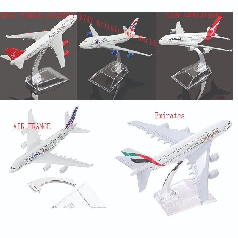 Civil Aviation Aircraft Model Alloy Decoration