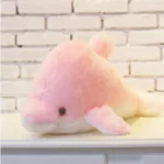 Colorful Glowing Dolphin Doll Christmas Gift Plush Toy