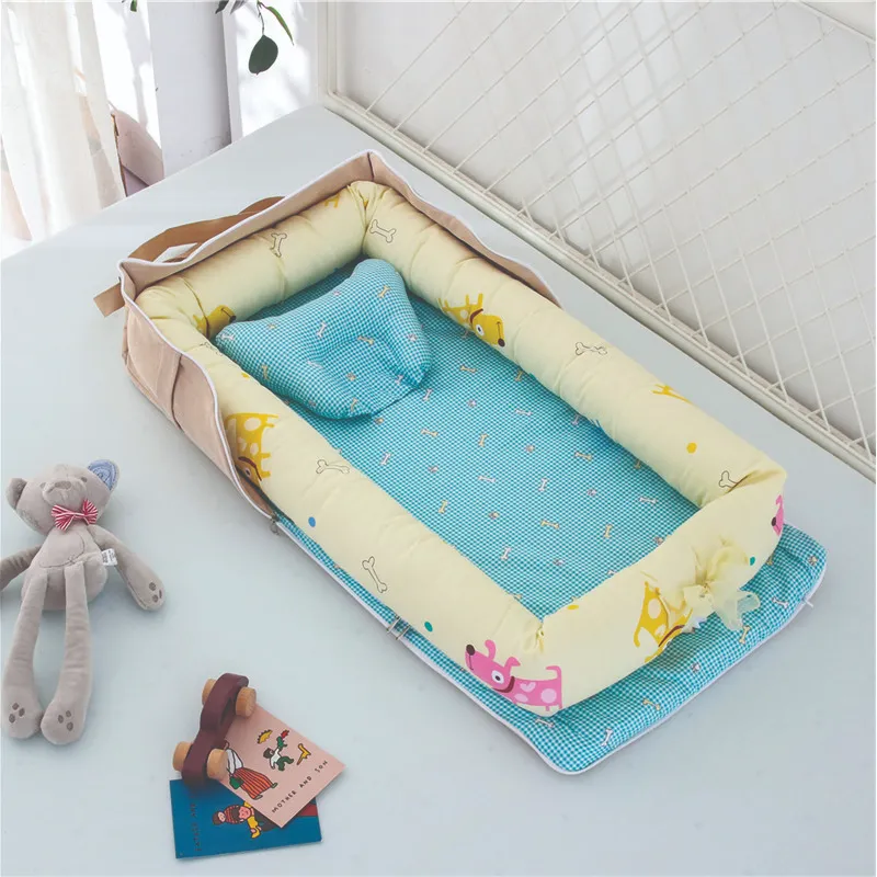 Cotton Portable Newborn Crib
