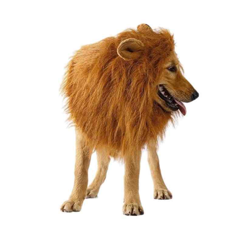 Dog Lion Mane - Realistic & Funny Lion Mane for Dogs