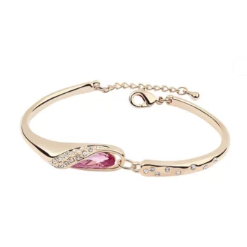 Fashion Jewelry Shijia Glass Shoe Crystal Bracelet