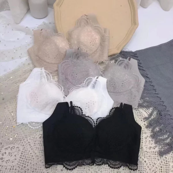 Lace Gathered Big Breastfeeding Adjustable Underwear