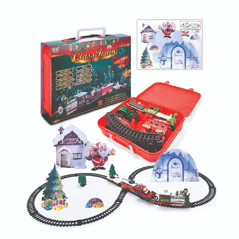 Lights And Sounds Christmas Train Toy