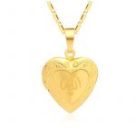 Muslim Heart Shaped Necklace Islamic Necklace