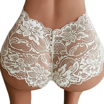 Pin breathable sexy women's underwear lace shorts