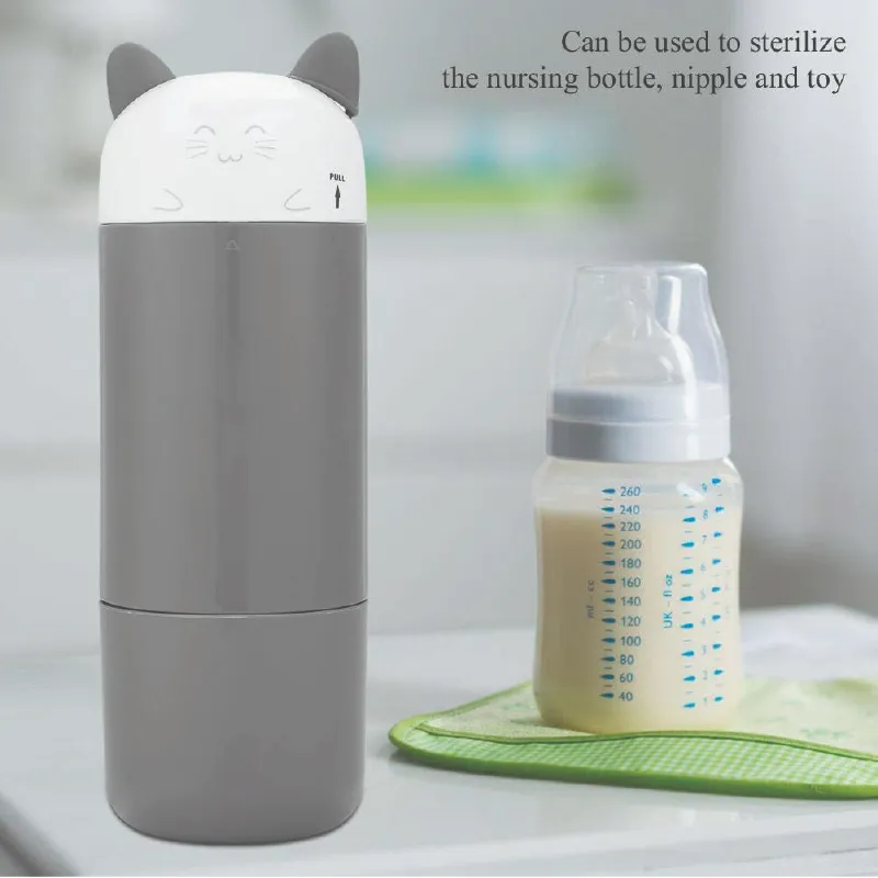 Portable Ultraviolet Rays Uv Ozone Nipple Baby Feeding Bottle