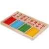 Wooden Montessori early education math toys