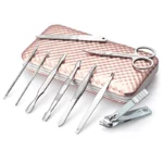 12-Piece stainless steel manicure tool
