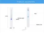 Ultraviolet Portable Disinfection Battery Lamp