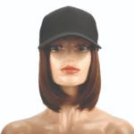 Baseball Cap with Hair Extensions