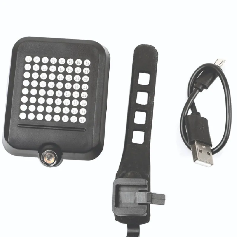 Bicycle Turn Signal Lights with Intelligent Sensor
