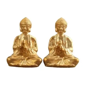 Brass Golden Shakyamuni Buddha