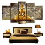 Buddha Abstract Canvas Painting