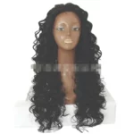 Chemical fiber front lace wig