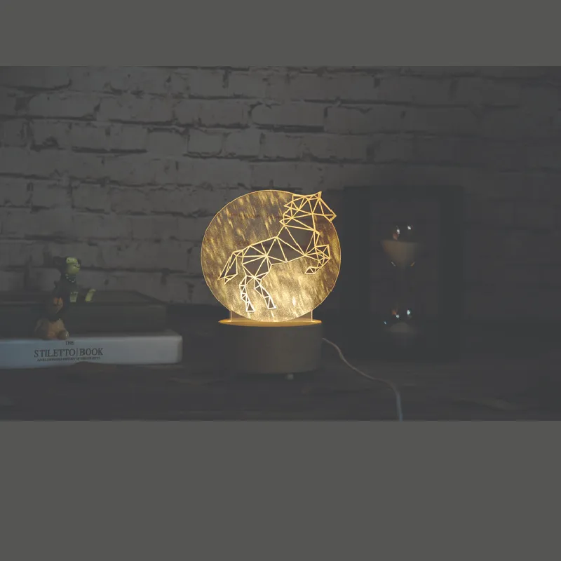 Cute Jellyfish Lamps Romantic LED Touch