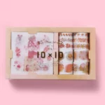 Japanese Paper Gift Box Set Sticker