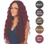 Long Wavy Wig Synthetic Heat Resistant