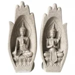 Sandstone Buddha Hand Sculpture Crafts