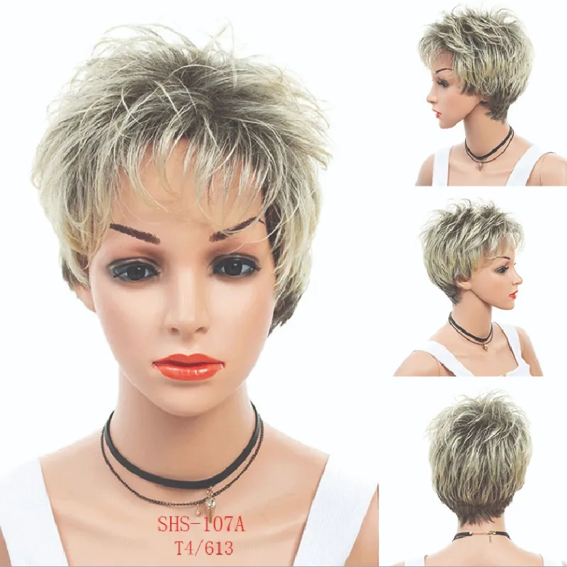 Short Pixie Synthetic Wig