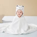 Super Soft Absorbent Drying Blanket for Newborn Baby