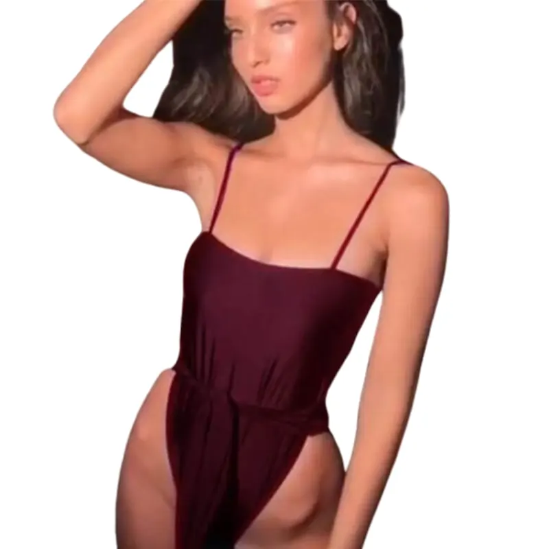 Sexy Swimsuit Halter Push Up Bandage Female