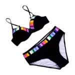 Sexy Black Bikini Set Swimwear for Women