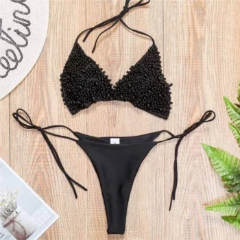 Sexy Halter Mini Bikini Female Swimsuit Women