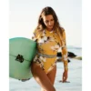 yellow print