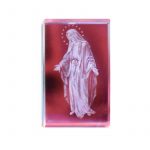 3D Crystal Virgin Mary - Religious Gift